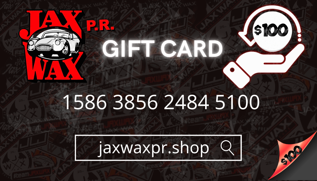 JAX WAX PR GIFT CARD