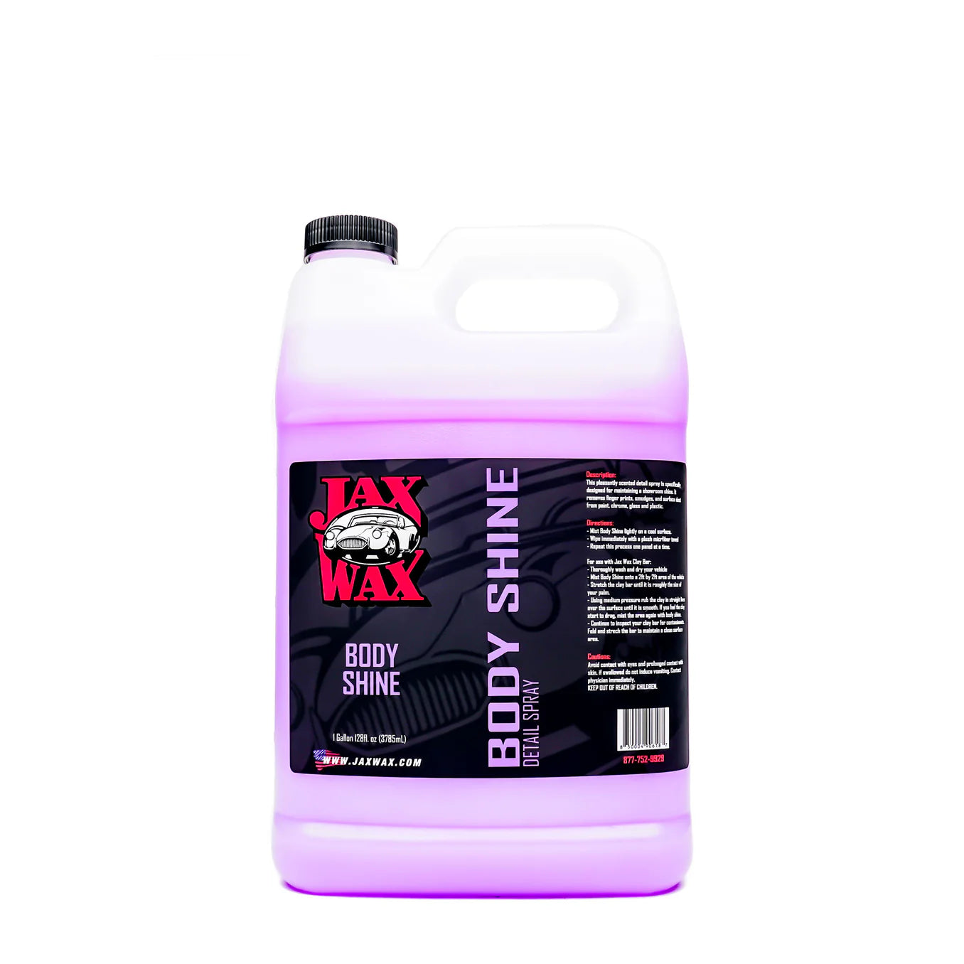 JAX WAX BODY SHINE DETAIL SPRAY