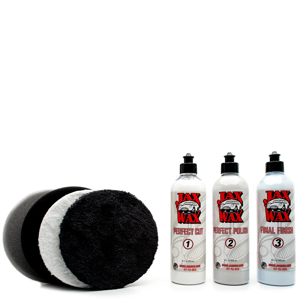 JAX WAX PAD AND POLISH KIT