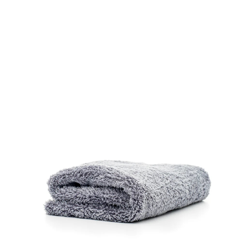 DOUBLE PLUSH EDGELESS MICROFIBER TOWEL (GRAY)