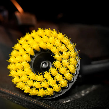 CARPET & UPHOLSTERY ROTARY DRILL BRUSH 5"